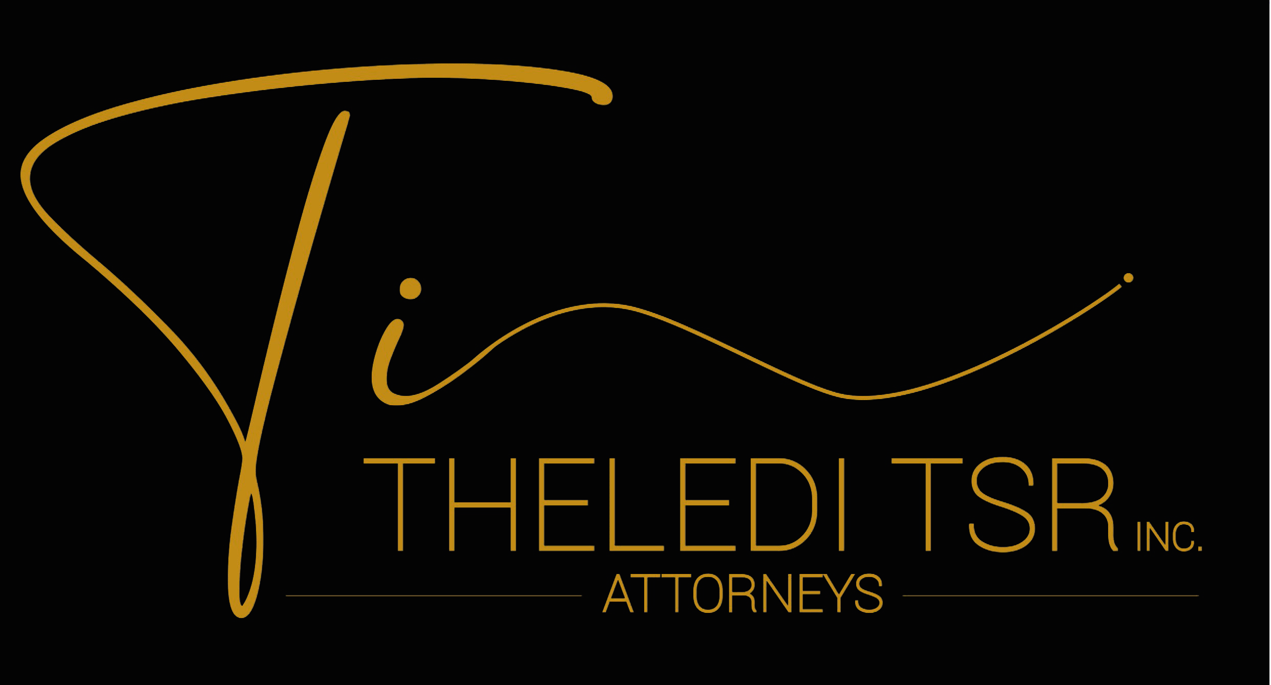 Theledi TSR Inc Logo Black
